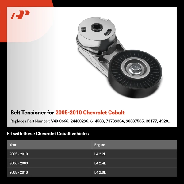 Belt Tensioner for 2005-2010 Chevrolet Cobalt