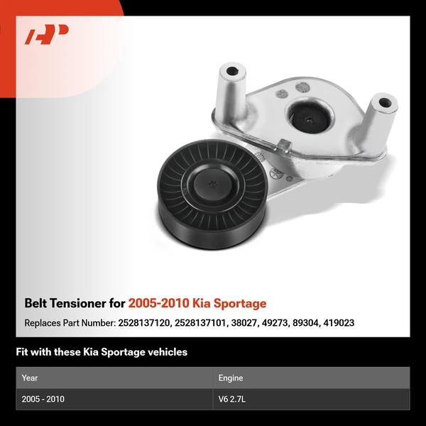 Belt Tensioner for 2005-2010 Kia Sportage