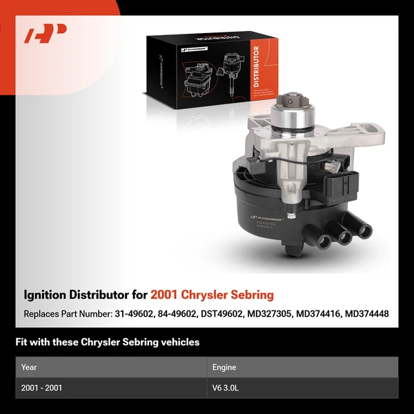 Ignition Distributor for 2001 Chrysler Sebring