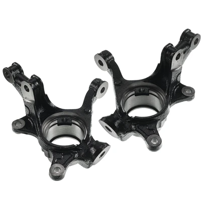 2 Pcs Front Steering Knuckle