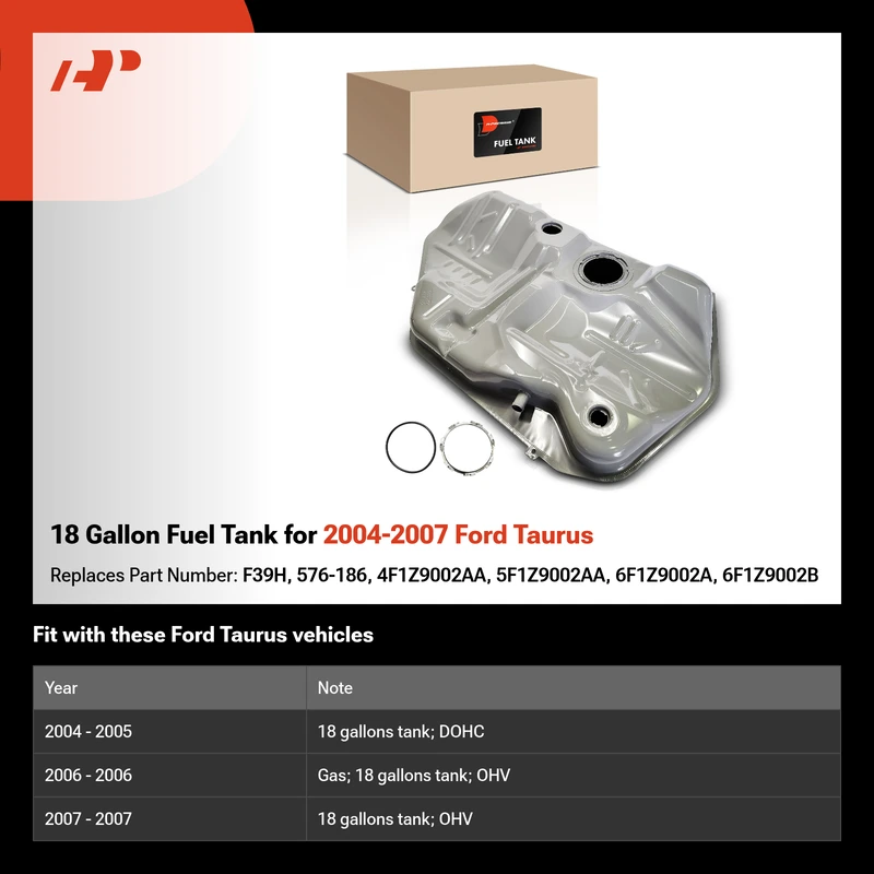 18 Gallon Fuel Tank for 2004-2007 Ford Taurus