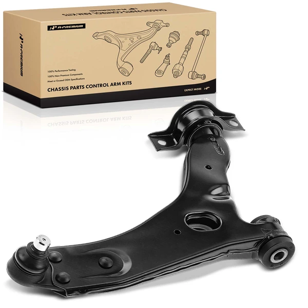 2004-2011 Ford Focus 1-Pc Control Arm and Ball Joint Kit, Front Passenger Lower with Ball Joint A-Premium APCA3785