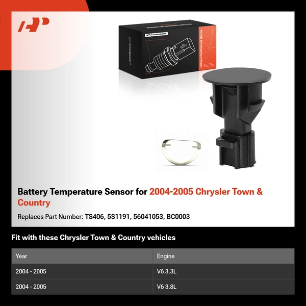 Battery Temperature Sensor for 2004-2005 Chrysler Town & Country