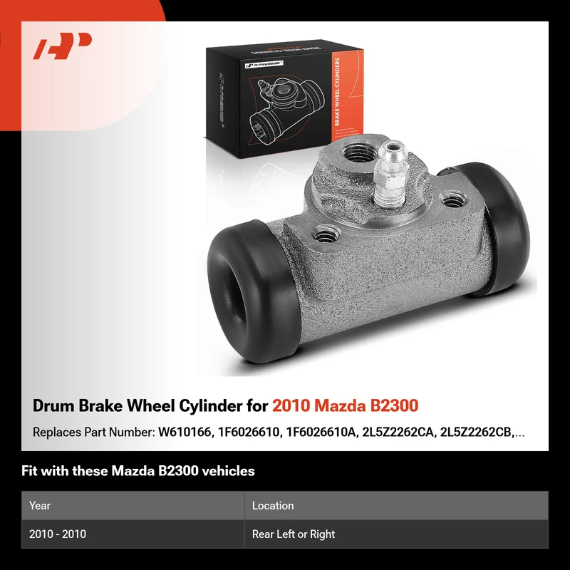 Drum Brake Wheel Cylinder for 2010 Mazda B2300