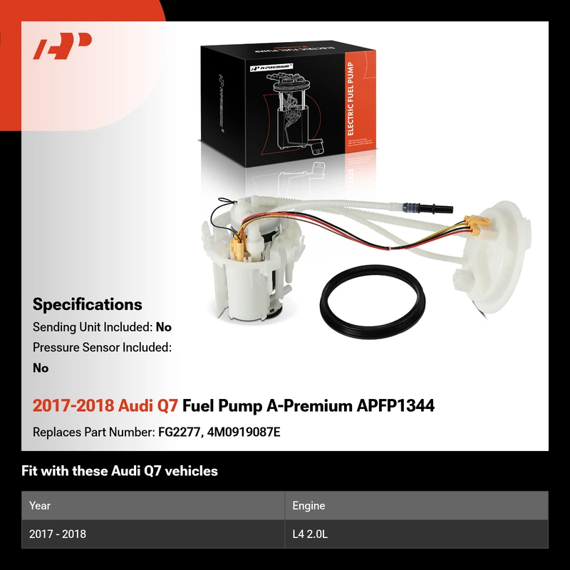 2017-2018 Audi Q7 Fuel Pump A-Premium APFP1344