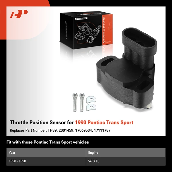 Throttle Position Sensor for 1990 Pontiac Trans Sport