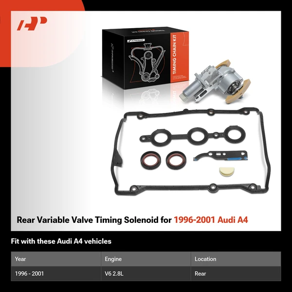 Rear Variable Valve Timing Solenoid for 1996-2001 Audi A4