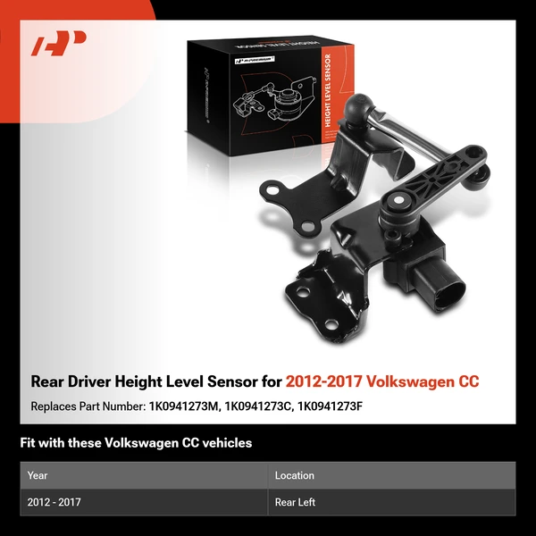 Rear Driver Height Level Sensor for 2012-2017 Volkswagen CC