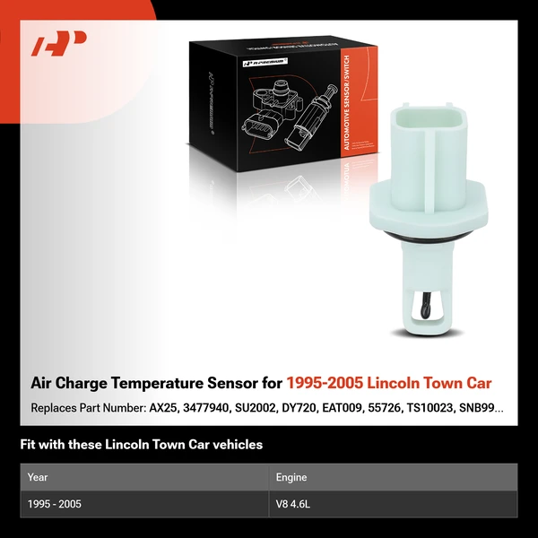Air Charge Temperature Sensor for 1995-2005 Lincoln Town Car
