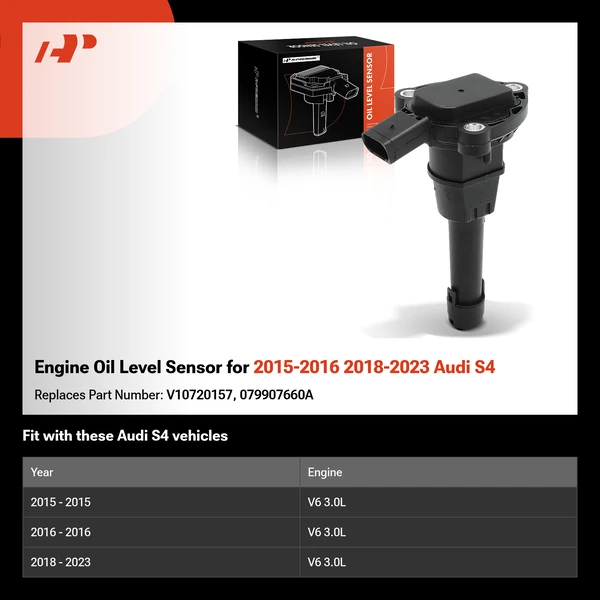 Engine Oil Level Sensor for 2015-2016 2018-2023 Audi S4