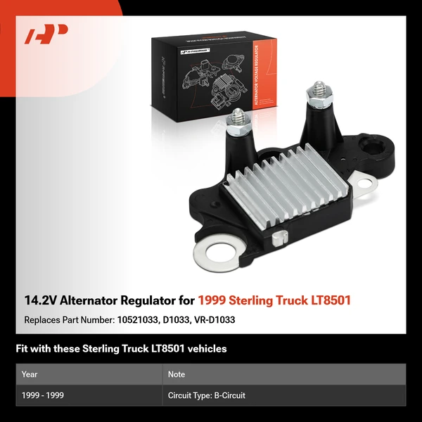 14.2V Alternator Regulator for 1999 Sterling Truck LT8501