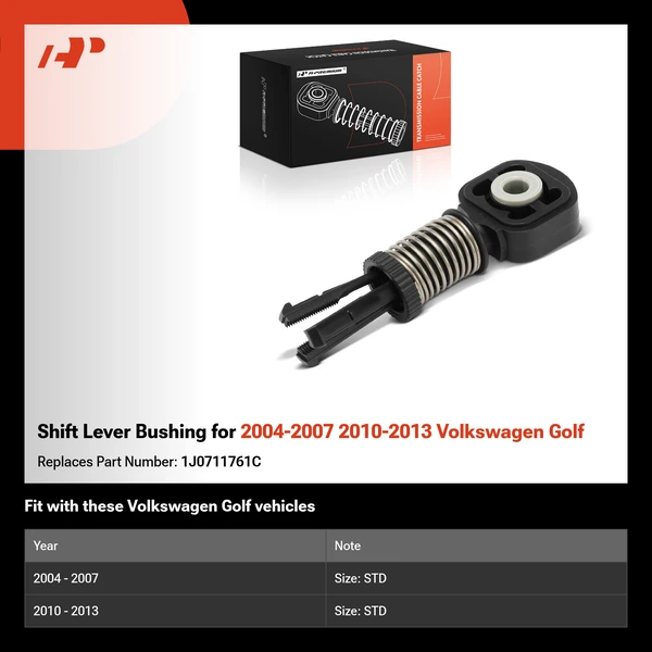Shift Lever Bushing for 2004-2007 2010-2013 Volkswagen Golf