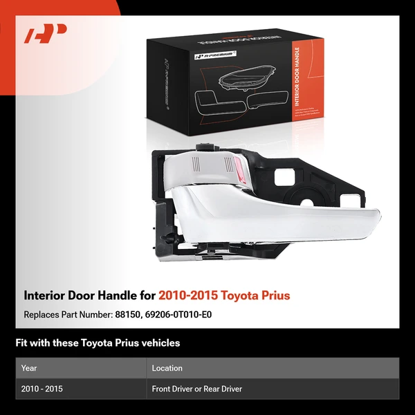 Interior Door Handle for 2010-2015 Toyota Prius