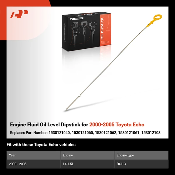 Engine Fluid Oil Level Dipstick for 2000-2005 Toyota Echo
