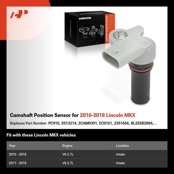 Camshaft Position Sensor for 2016-2018 Lincoln MKX