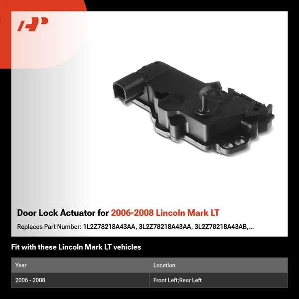 Door Lock Actuator for 2006-2008 Lincoln Mark LT