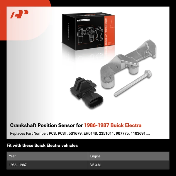 Crankshaft Position Sensor for 1986-1987 Buick Electra