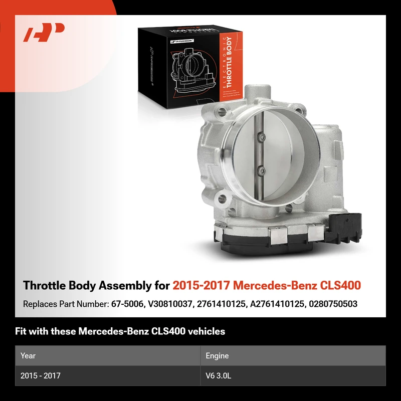 Throttle Body Assembly for 2015-2017 Mercedes-Benz CLS400