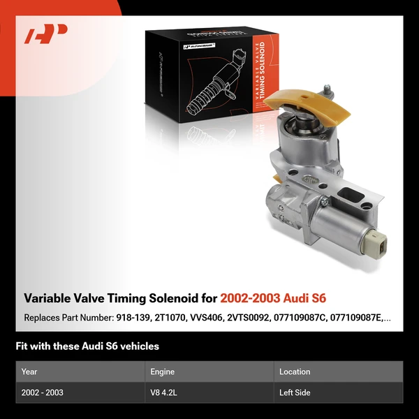 Variable Valve Timing Solenoid for 2002-2003 Audi S6