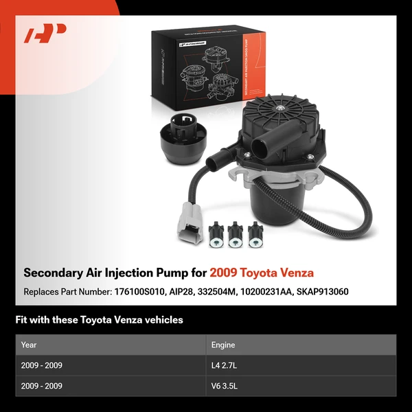 Secondary Air Injection Pump for 2009 Toyota Venza