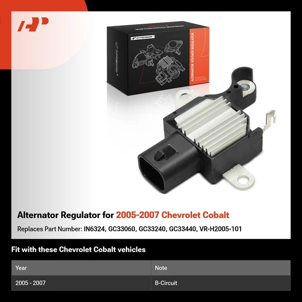 Alternator Regulator for 2005-2007 Chevrolet Cobalt
