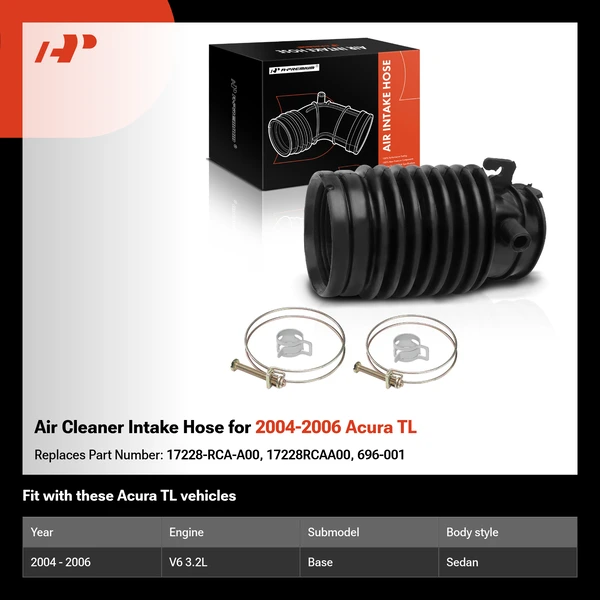 Air Cleaner Intake Hose for 2004-2006 Acura TL