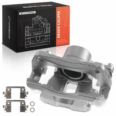 Front Passenger Brake Caliper with Bracket