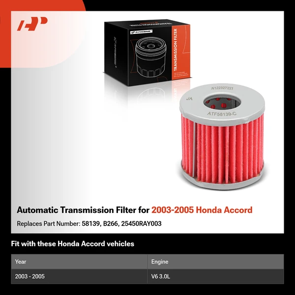 Automatic Transmission Filter for 2003-2005 Honda Accord