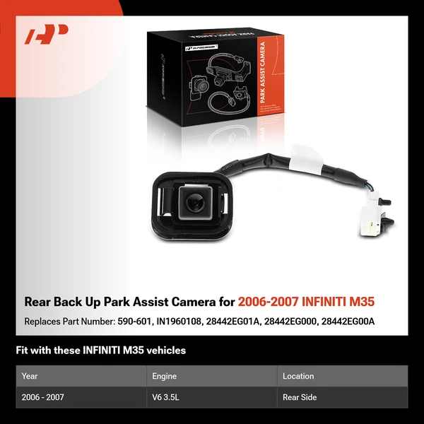 Rear Back Up Park Assist Camera for 2006-2007 INFINITI M35