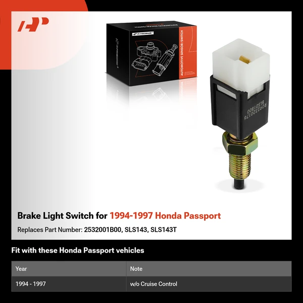 Brake Light Switch for 1994-1997 Honda Passport