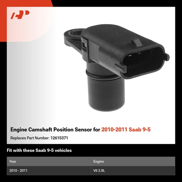 Engine Camshaft Position Sensor for 2010-2011 Saab 9-5