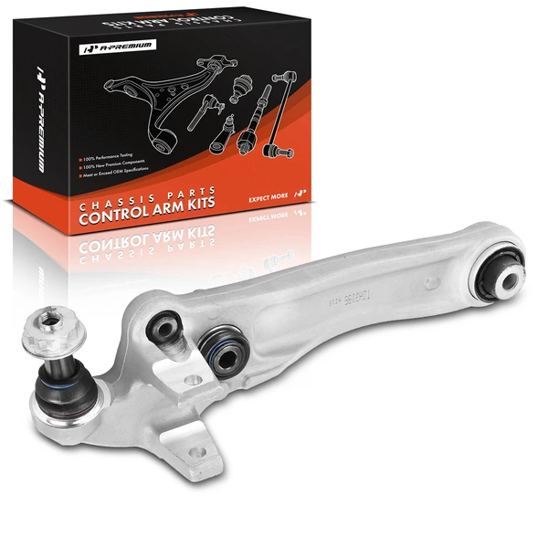 2017-2020 Jaguar XE 1-Pc Control Arm, Front Driver Lower Rearward with Ball Joint A-Premium APCA4345