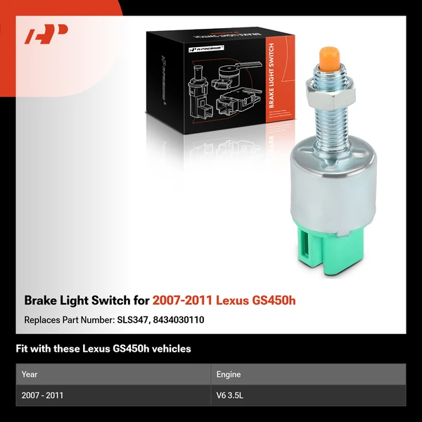 Brake Light Switch for 2007-2011 Lexus GS450h