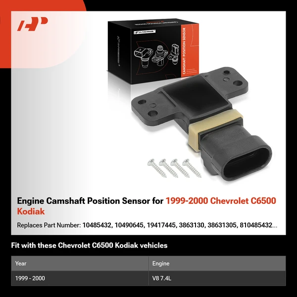 Engine Camshaft Position Sensor for 1999-2000 Chevrolet C6500 Kodiak