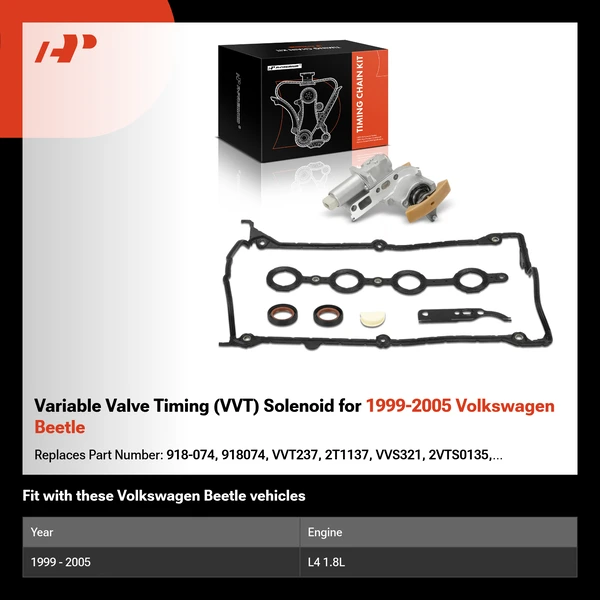 Variable Valve Timing (VVT) Solenoid for 1999-2005 Volkswagen Beetle