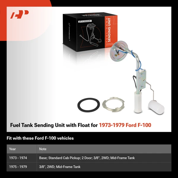 Fuel Tank Sending Unit with Float for 1973-1979 Ford F-100