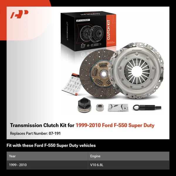 Transmission Clutch Kit for 1999-2010 Ford F-550 Super Duty