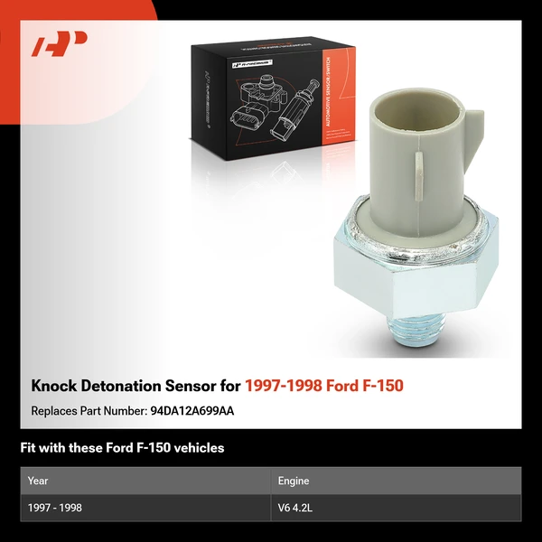 Knock Detonation Sensor for 1997-1998 Ford F-150