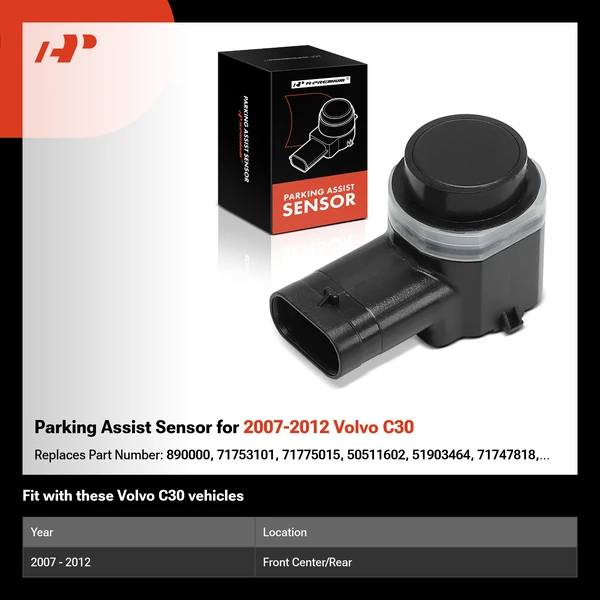 Parking Assist Sensor for 2007-2012 Volvo C30
