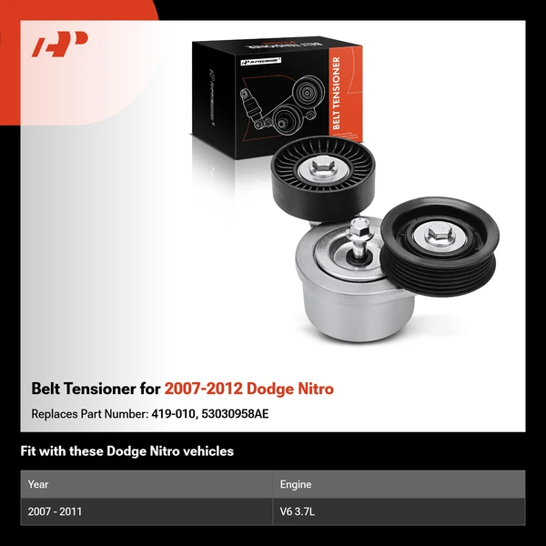 Belt Tensioner for 2007-2012 Dodge Nitro