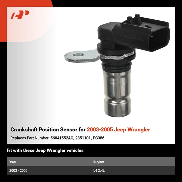 Crankshaft Position Sensor for 2003-2005 Jeep Wrangler