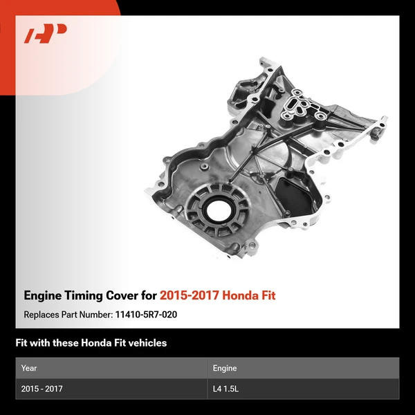 Engine Timing Cover for 2015-2017 Honda Fit