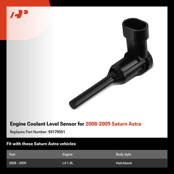 Engine Coolant Level Sensor for 2008-2009 Saturn Astra