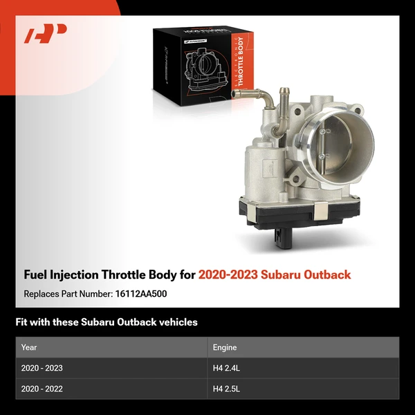 Fuel Injection Throttle Body for 2020-2023 Subaru Outback