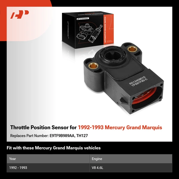 Throttle Position Sensor for 1992-1993 Mercury Grand Marquis