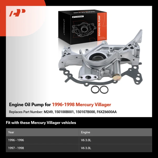 Engine Oil Pump for 1996-1998 Mercury Villager