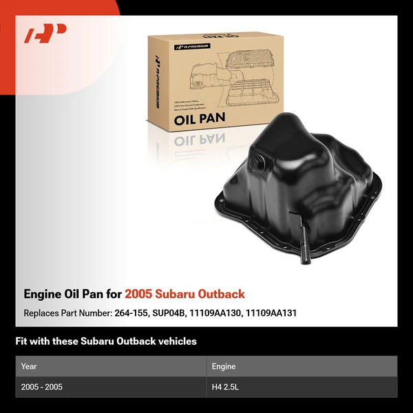 Engine Oil Pan for 2005 Subaru Outback