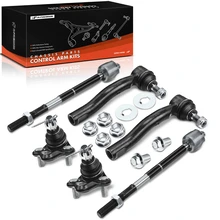 6 Pcs Front Inner & Outer Tie Rod End Ball Joints