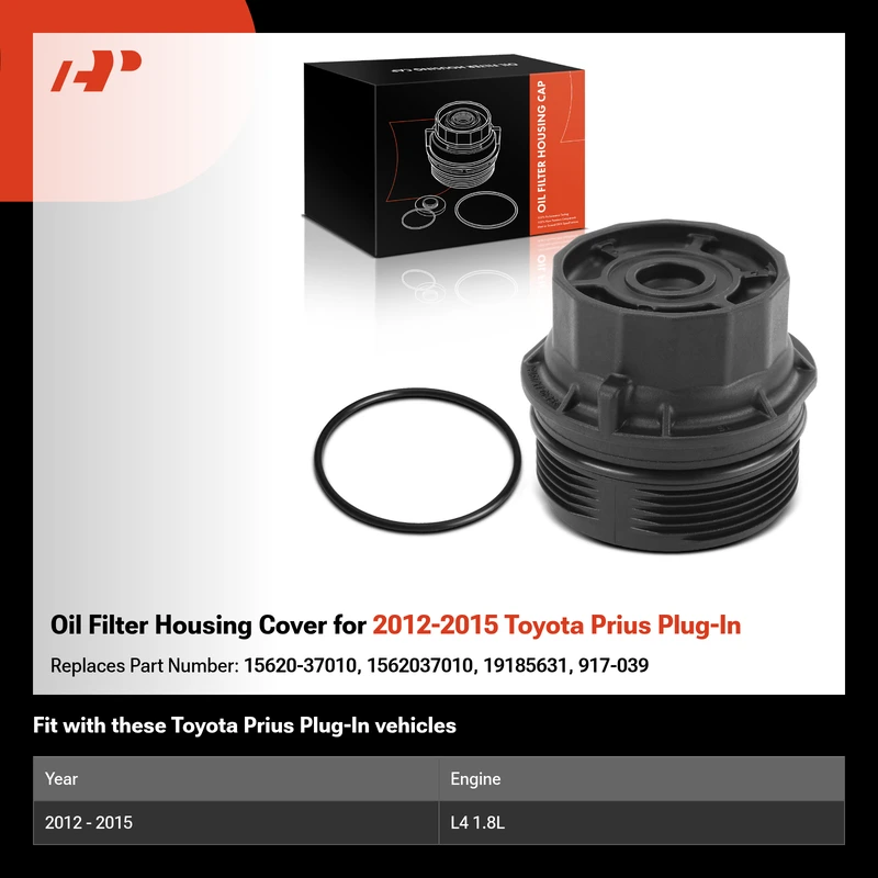 Oil Filter Housing Cover for 2012-2015 Toyota Prius Plug-In