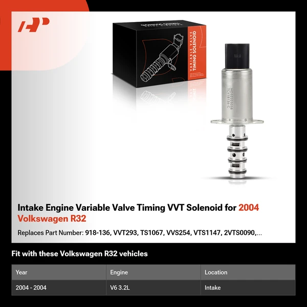 Intake Engine Variable Valve Timing VVT Solenoid for 2004 Volkswagen R32